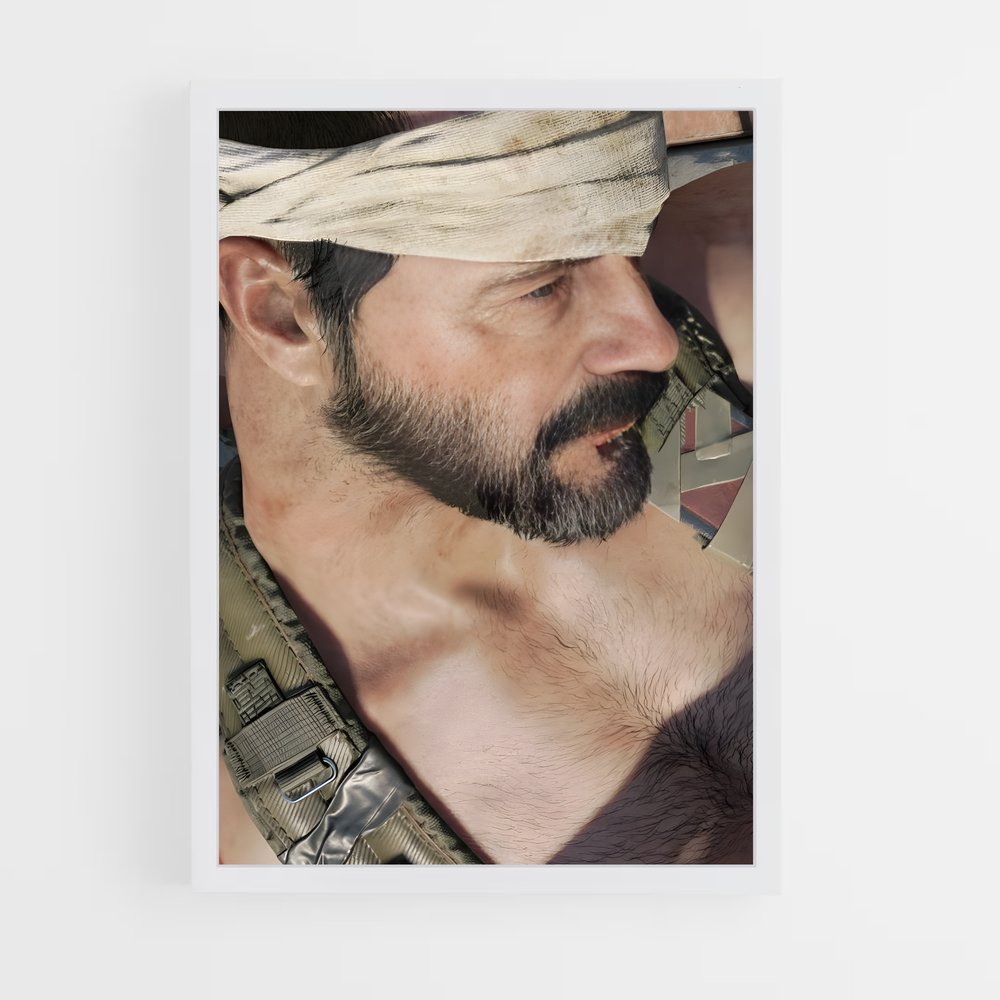Poster Frank le Barbu – affiche Call of Duty (vue 3)
